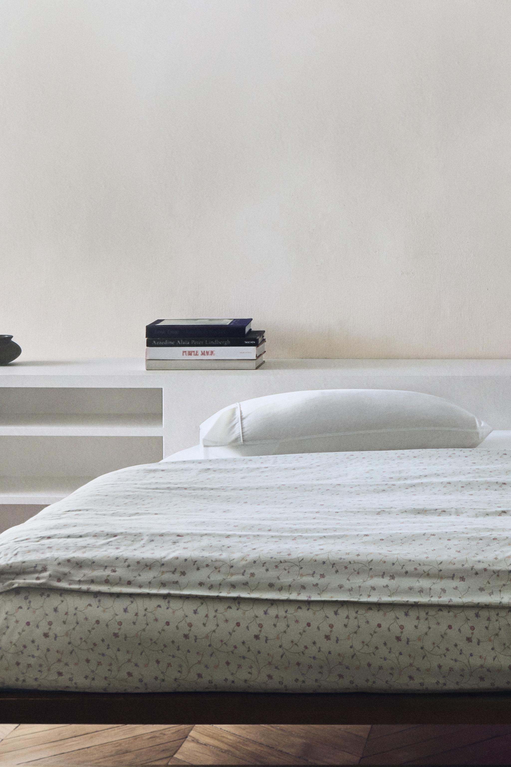 HOUSSE DE COUETTE SATIN MINI FLEURS